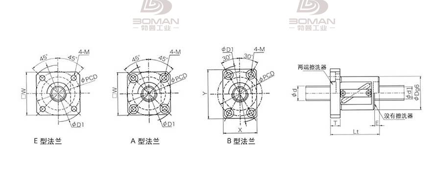 KURODA GR1210AS-BALR 黑田精工丝杆规格说明