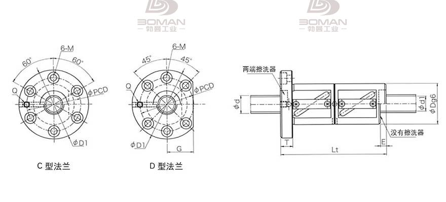 KURODA GR4510FD-CALR 日本黑田精工丝杠钢珠安装方法