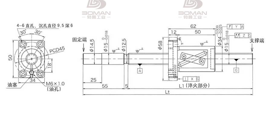 KURODA GG1520AS-BALR-1100A 黑田精工丝杆质量怎么样