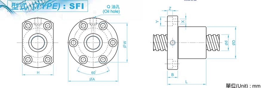 TBI SFI05010-4 tbi滚珠丝杠价格